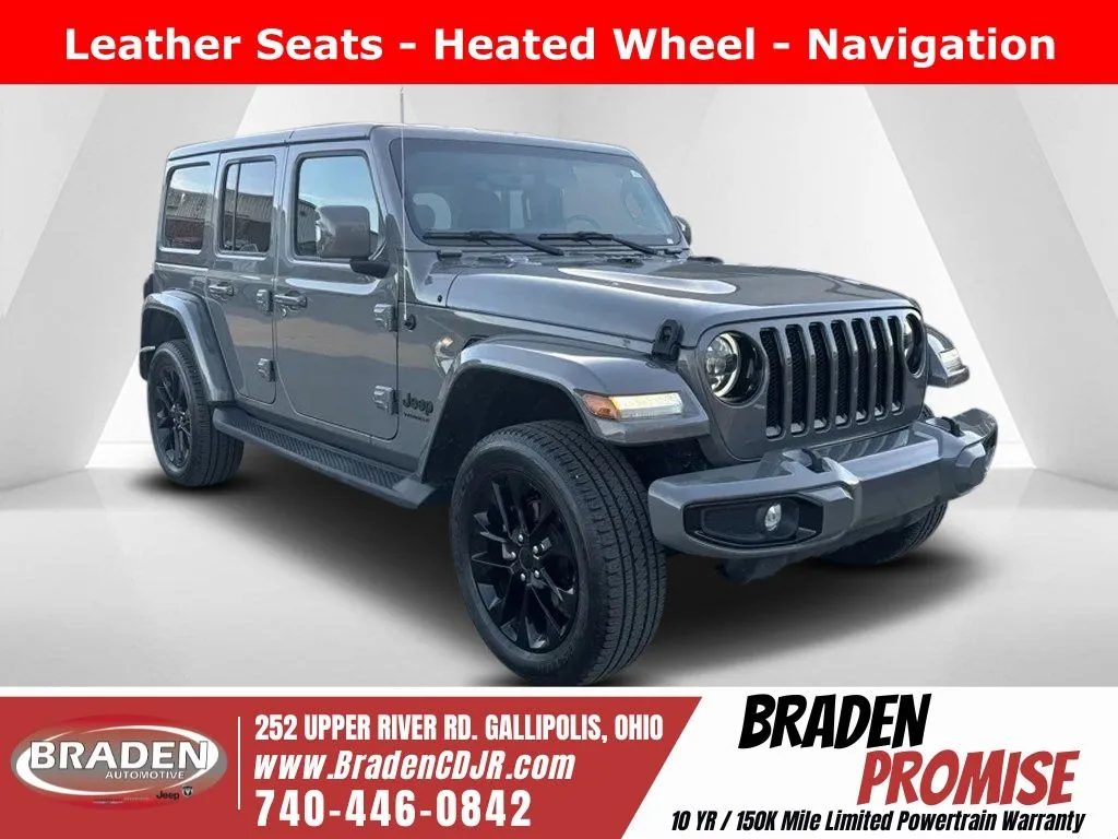 Gray 2023 Jeep Wrangler Altitude for sale in Gallipolis, OH