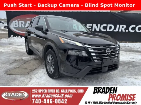Black 2024 Nissan Rogue S for sale in Gallipolis, OH