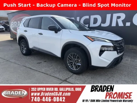 White 2024 Nissan Rogue S for sale in Gallipolis, OH
