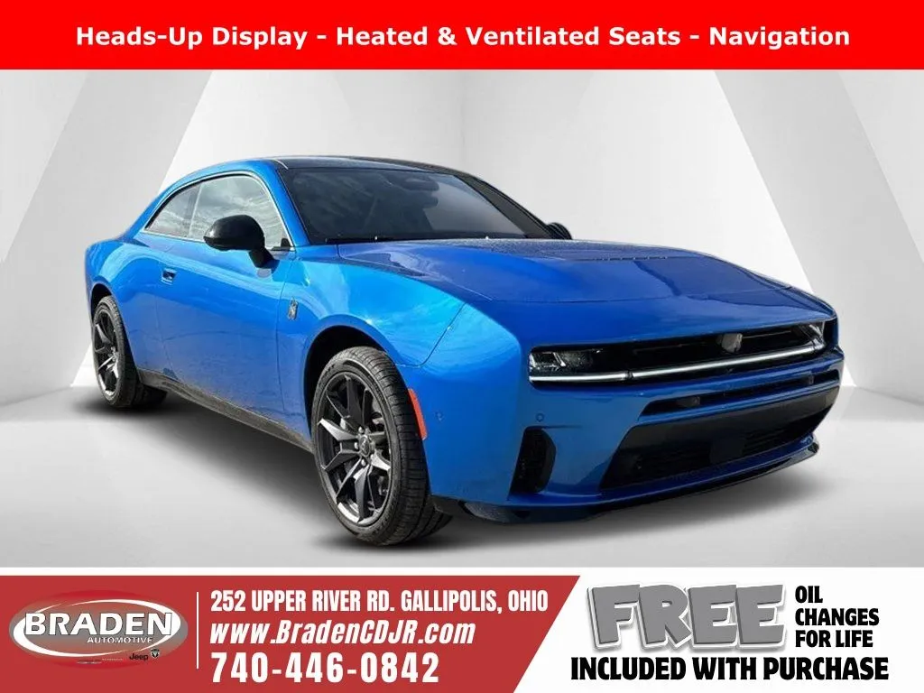 Blue 2026 Dodge Charger R/T Scat Pack for sale in Gallipolis, OH