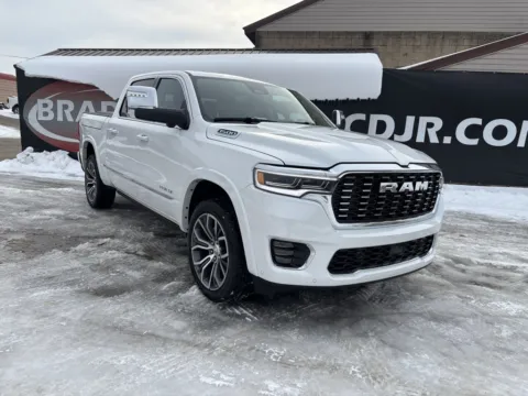 White 2026 Ram 1500 Tungsten for sale in Gallipolis, OH
