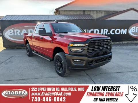 Red 2026 Ram 3500 Tradesman for sale in Gallipolis, OH