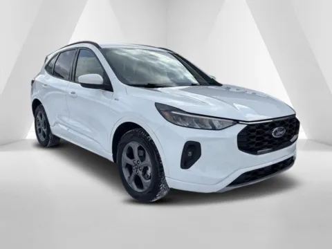 White 2023 Ford Escape Hybrid ST-Line Select for sale in Gallipolis, OH