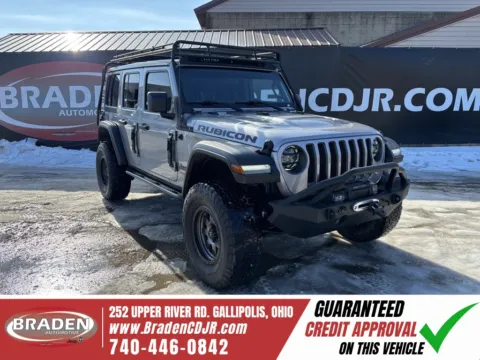 Silver 2018 Jeep Wrangler Unlimited Rubicon for sale in Gallipolis, OH