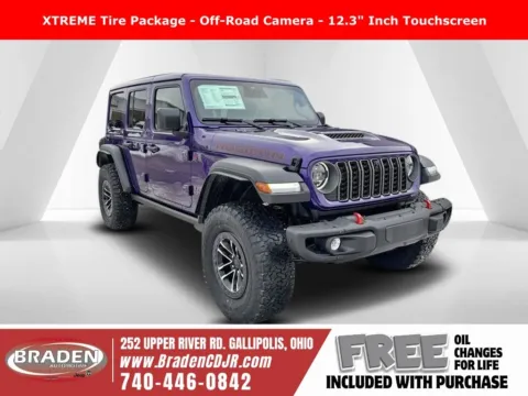 Purple 2026 Jeep Wrangler Rubicon for sale in Gallipolis, OH