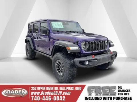 Purple 2026 Jeep Wrangler Rubicon for sale in Gallipolis, OH