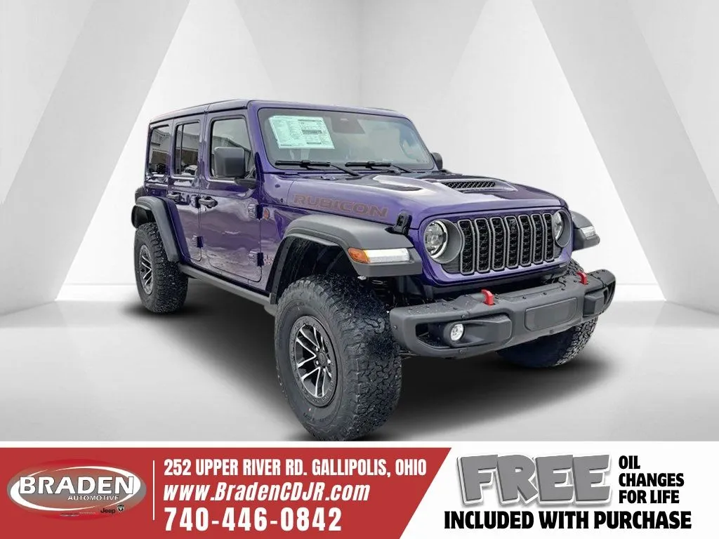 Purple 2026 Jeep Wrangler Rubicon for sale in Gallipolis, OH