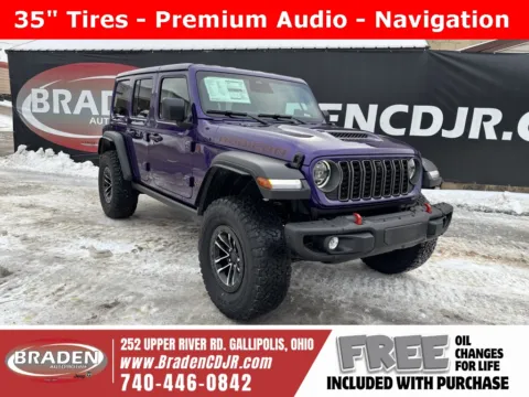 Purple 2026 Jeep Wrangler Rubicon for sale in Gallipolis, OH