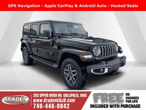 Black 2026 Jeep Wrangler Sahara for sale in Gallipolis, OH