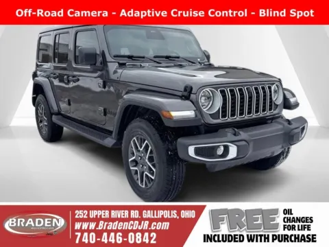 Gray 2026 Jeep Wrangler Sahara for sale in Gallipolis, OH