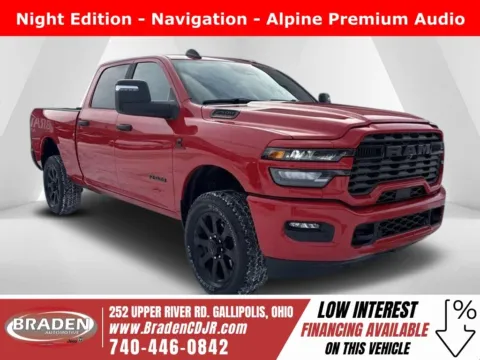 Red 2026 Ram 2500 Big Horn for sale in Gallipolis, OH