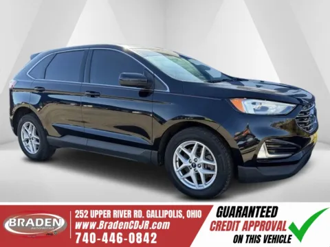 Black 2021 Ford Edge SEL for sale in Gallipolis, OH