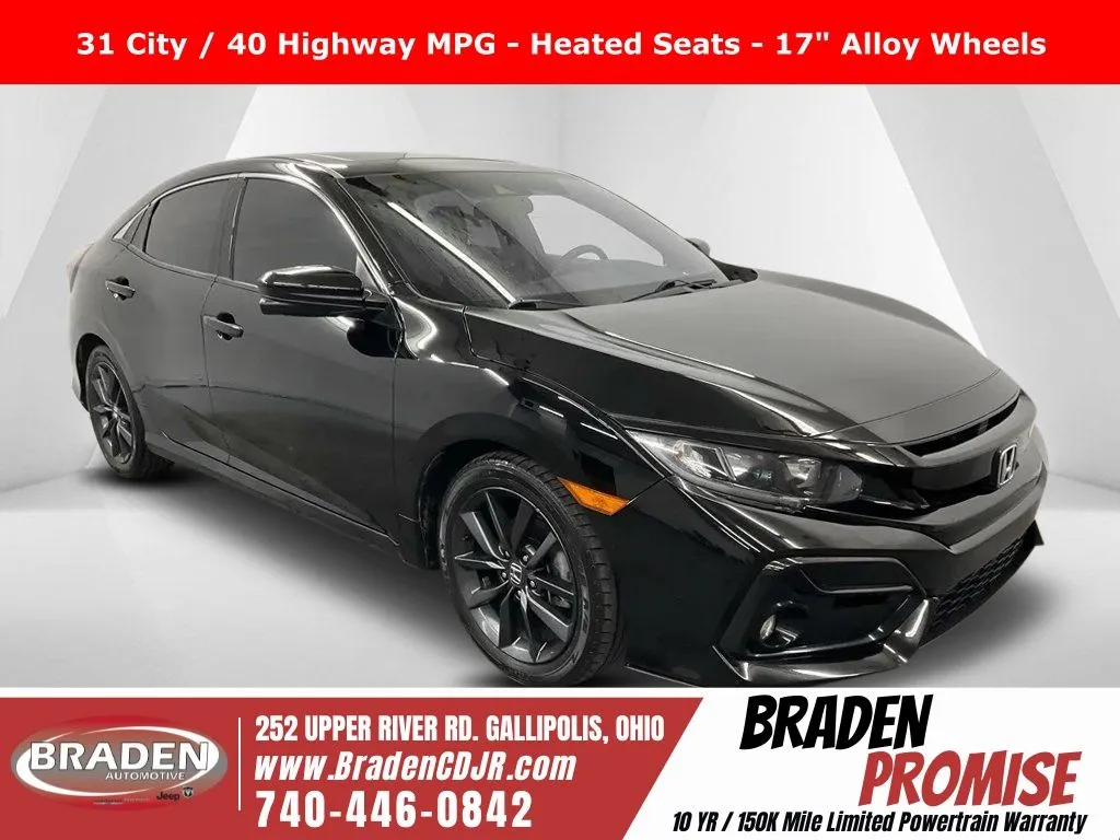 2021 Honda Civic EX for sale in Gallipolis, OH