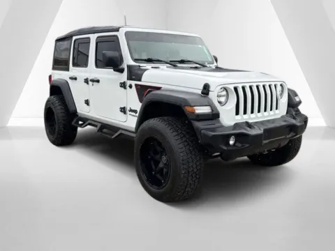 White 2022 Jeep Wrangler Unlimited Sport S for sale in Gallipolis, OH