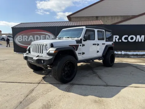 Another view of 2022 Jeep Wrangler Unlimited Sport S for sale in Gallipolis, OH at Braden Chrysler Dodge Jeep Ram