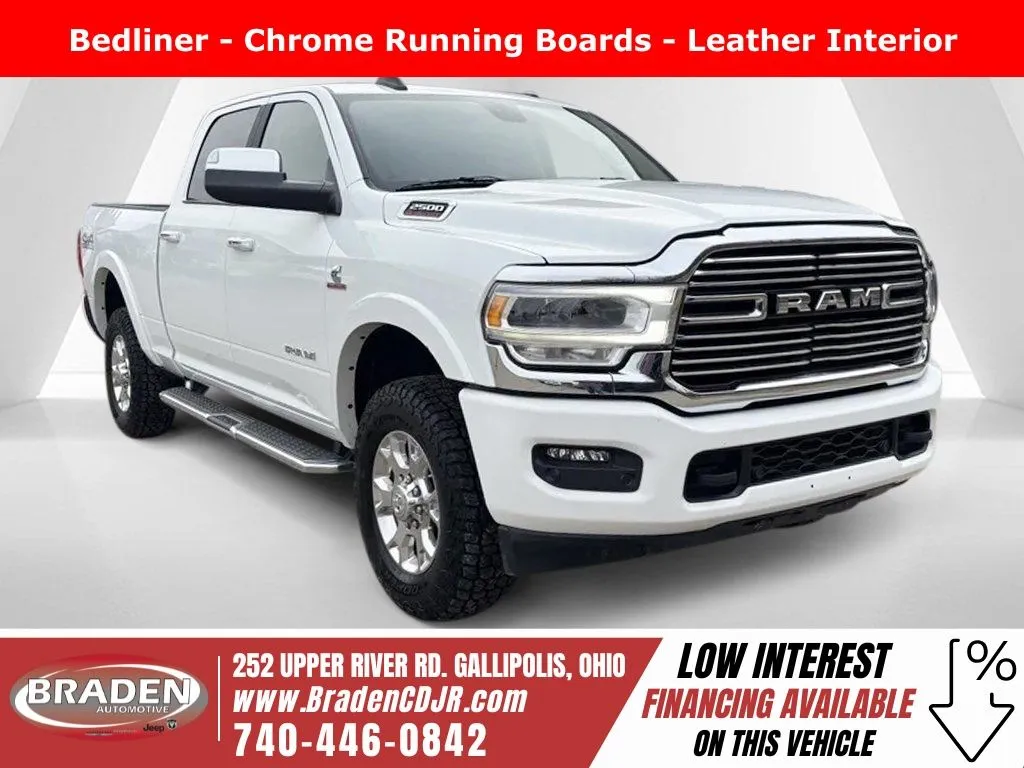 White 2022 Ram 2500 Laramie for sale in Gallipolis, OH