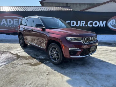 Red 2022 Jeep Grand Cherokee Summit for sale in Gallipolis, OH