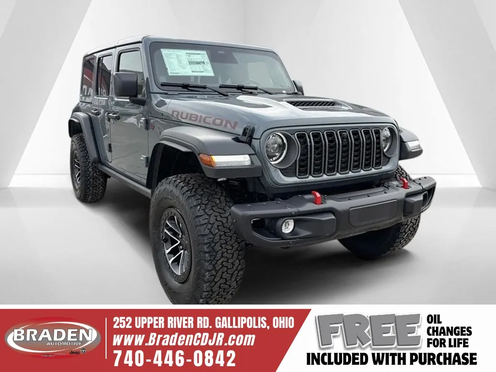 Gray 2026 Jeep Wrangler Rubicon for sale in Gallipolis, OH