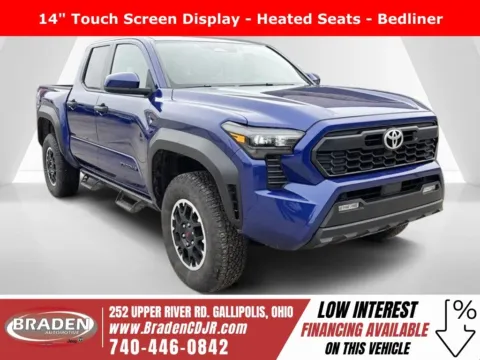 Blue 2024 Toyota Tacoma TRD Off-Road for sale in Gallipolis, OH