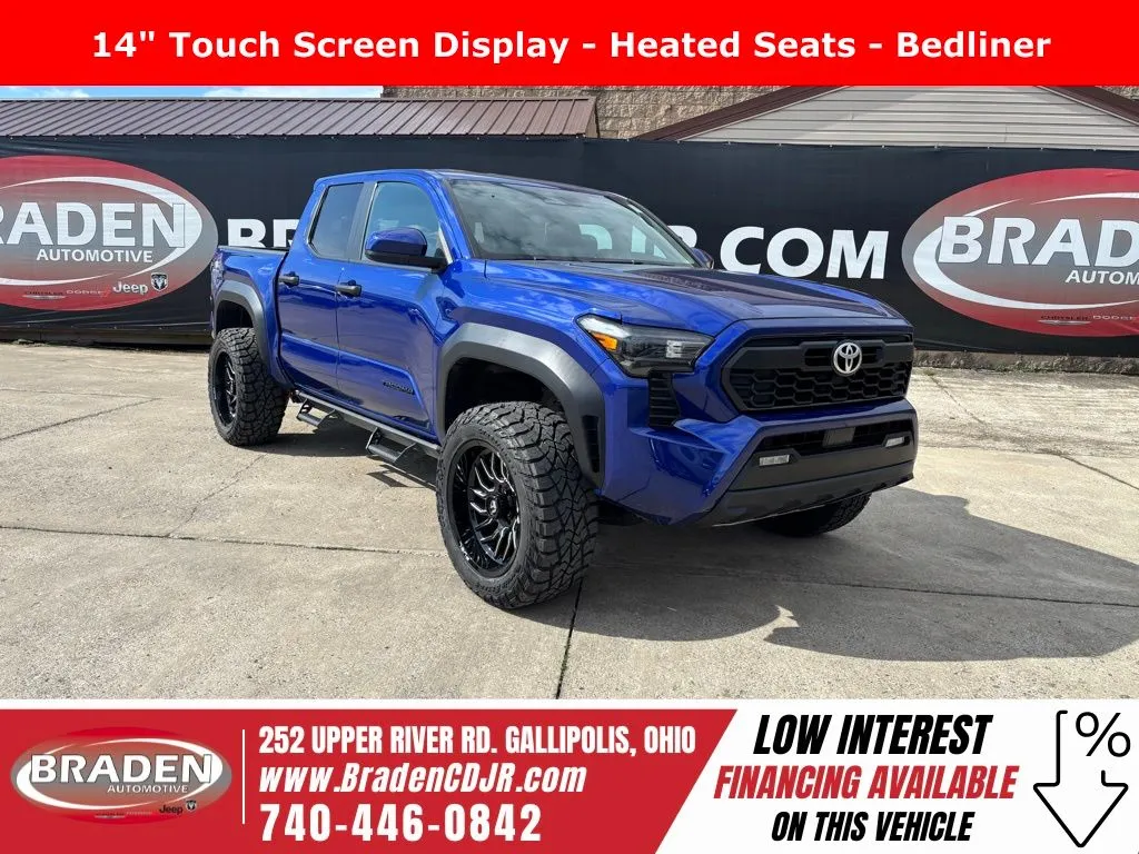 Blue 2024 Toyota Tacoma TRD Off-Road for sale in Gallipolis, OH