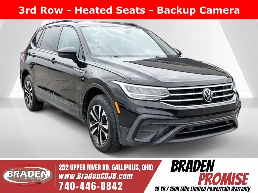 Black 2023 Volkswagen Tiguan 2.0T S for sale in Gallipolis, OH
