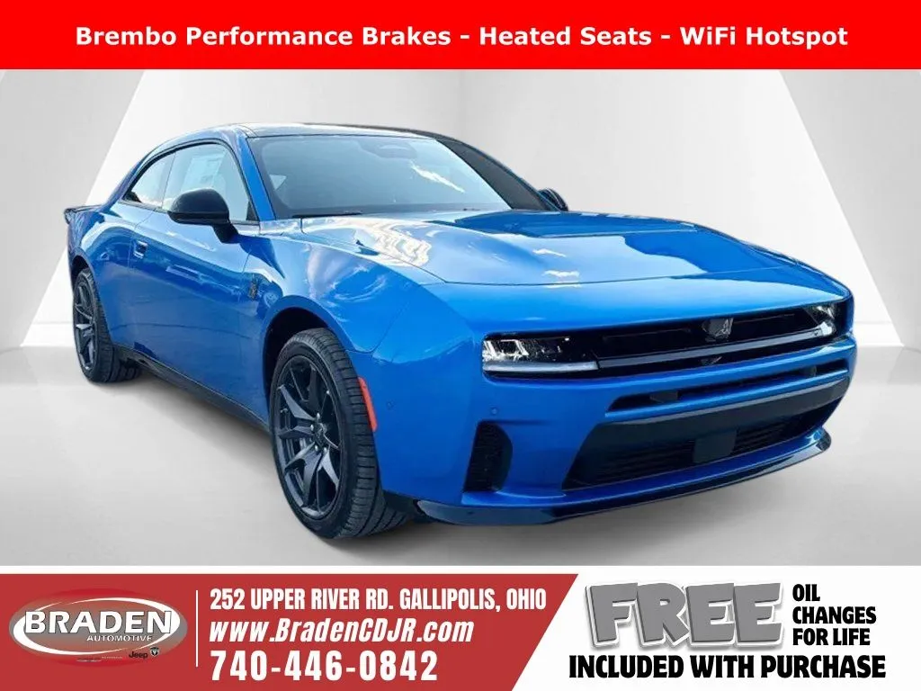 Blue 2026 Dodge Charger R/T Scat Pack for sale in Gallipolis, OH