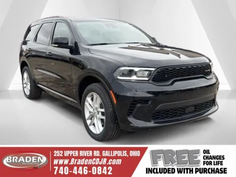 Black 2026 Dodge Durango GT Plus for sale in Gallipolis, OH