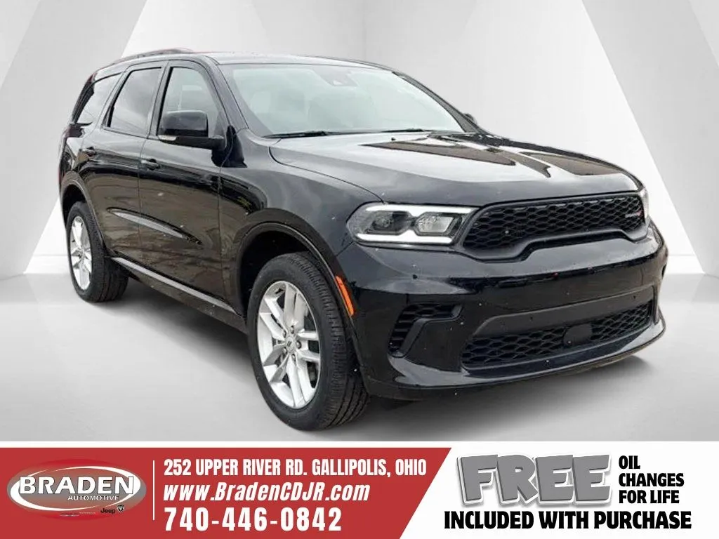 Black 2026 Dodge Durango GT Plus for sale in Gallipolis, OH