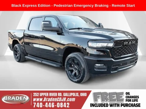 Black 2026 Ram 1500 Tradesman for sale in Gallipolis, OH