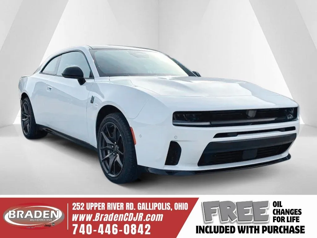 White 2026 Dodge Charger R/T Scat Pack for sale in Gallipolis, OH
