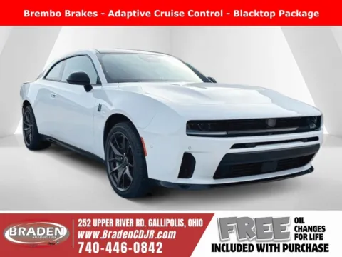 White 2026 Dodge Charger R/T Scat Pack for sale in Gallipolis, OH