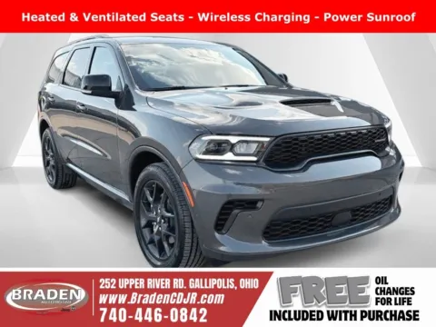 Gray 2026 Dodge Durango GT Plus HEMI V8 for sale in Gallipolis, OH