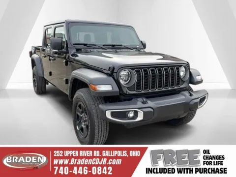 Black 2026 Jeep Gladiator Sport for sale in Gallipolis, OH