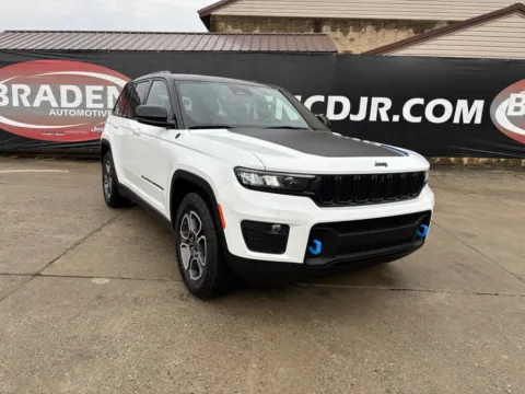 White 2022 Jeep Grand Cherokee Trailhawk 4xe for sale in Gallipolis, OH