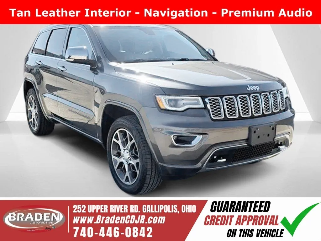 2019 Jeep Grand Cherokee Overland for sale in Gallipolis, OH