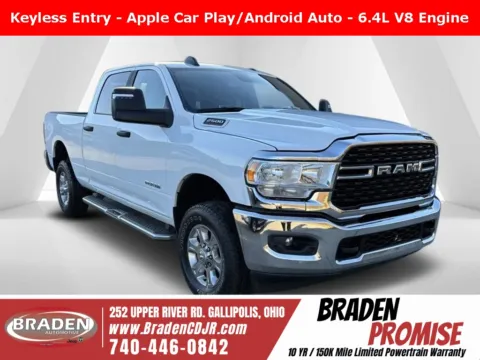 White 2024 Ram 2500 Big Horn for sale in Gallipolis, OH
