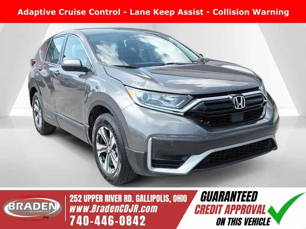 Used 2021 Honda CR-V LX with VIN 2HKRW2H26MH639483 for sale in Gallipolis, OH