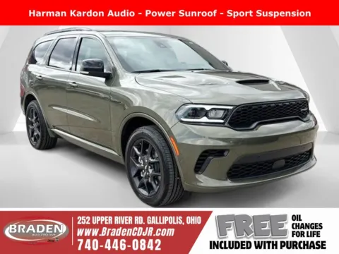 Green 2026 Dodge Durango GT Premium HEMI V8 for sale in Gallipolis, OH