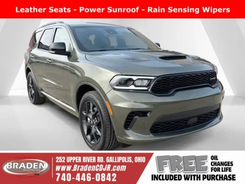 Green 2026 Dodge Durango GT Premium HEMI V8 for sale in Gallipolis, OH