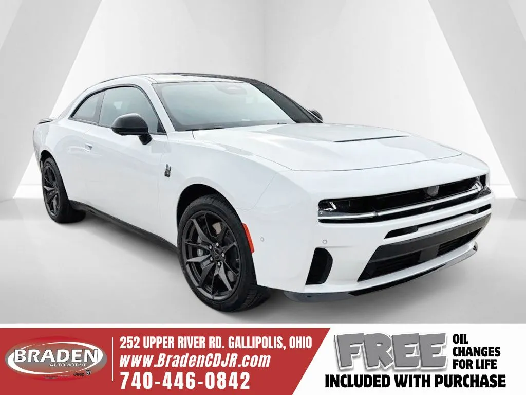 White 2026 Dodge Charger R/T Scat Pack for sale in Gallipolis, OH