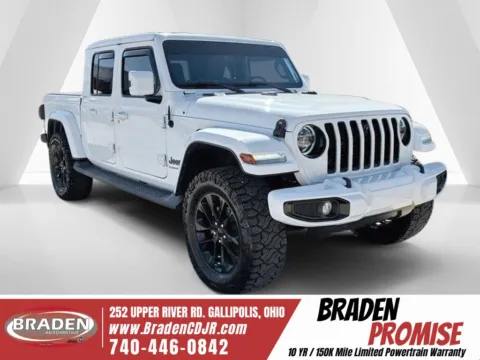 White 2021 Jeep Gladiator High Altitude for sale in Gallipolis, OH
