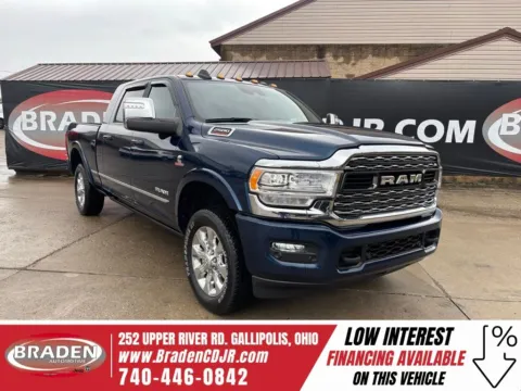 Blue 2023 Ram 2500 Limited for sale in Gallipolis, OH