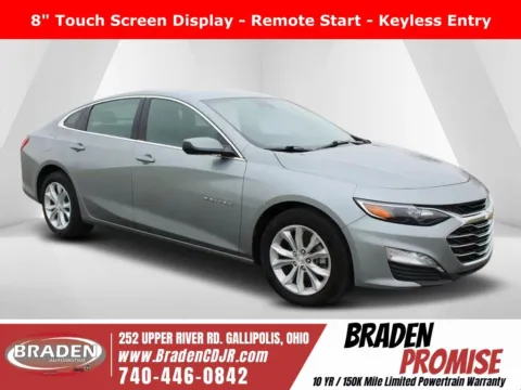 Gray 2024 Chevrolet Malibu LS for sale in Gallipolis, OH