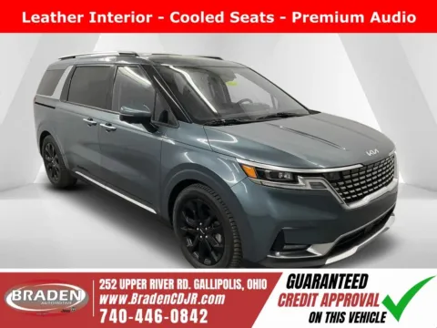 Blue 2022 Kia Carnival SX Prestige for sale in Gallipolis, OH