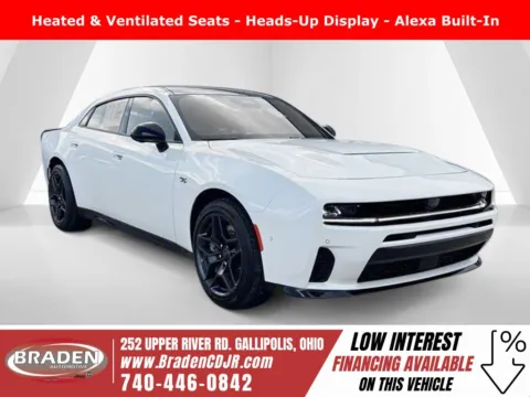 White 2026 Dodge Charger R/T for sale in Gallipolis, OH