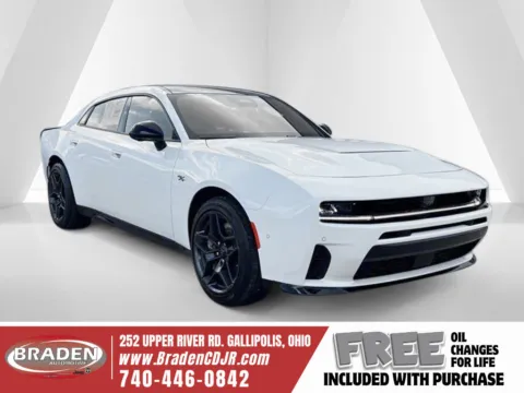 White 2026 Dodge Charger R/T Plus for sale in Gallipolis, OH