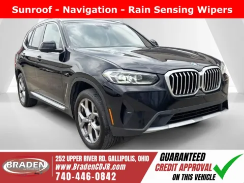 Black 2023 BMW X3 xDrive30i for sale in Gallipolis, OH