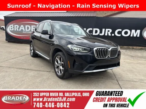 Black 2023 BMW X3 xDrive30i for sale in Gallipolis, OH