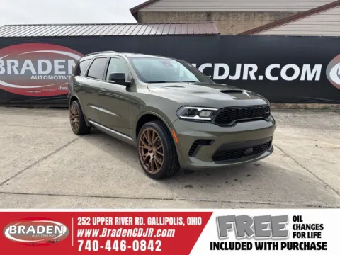 Green 2026 Dodge Durango GT Plus HEMI V8 for sale in Gallipolis, OH