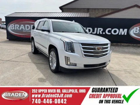 White 2020 Cadillac Escalade Platinum Edition for sale in Gallipolis, OH